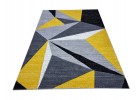 Тъкан килим GRACIA 743 grey/yellow