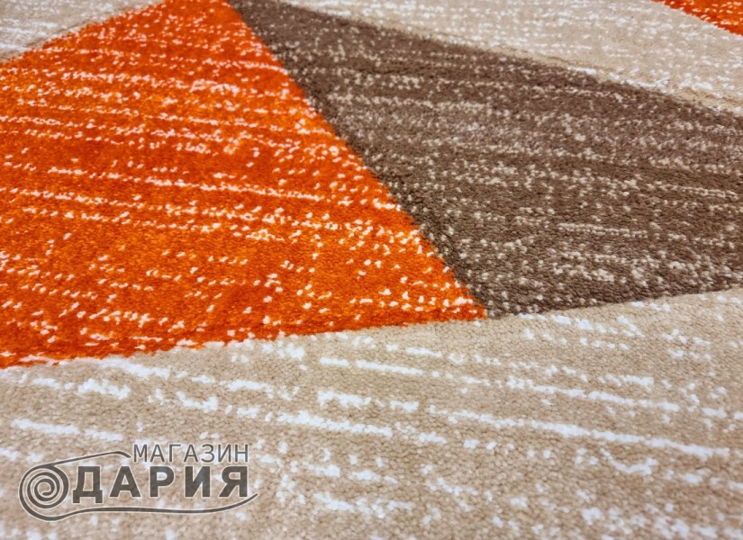 Тъкан килим GRACIA 743 beige/orange