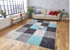 Тъкан килим GRACIA 744 grey/mint