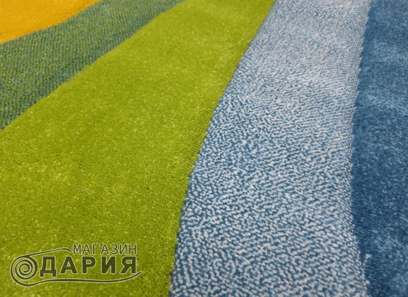Тъкан килим GRACIA 783 yellow/blue