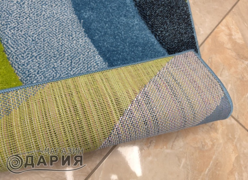 Тъкан килим GRACIA 783 yellow/blue