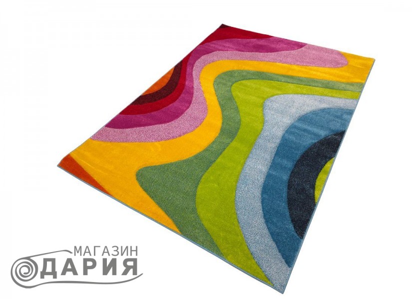 Тъкан килим GRACIA 783 yellow/blue