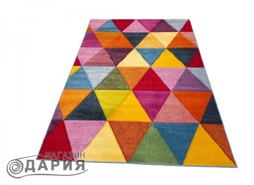 Тъкан килим GRACIA 807 lilac/blue