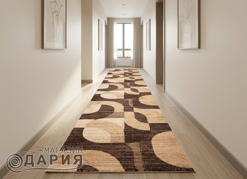 Тъкана пътека GRACIA 545 beige/brown