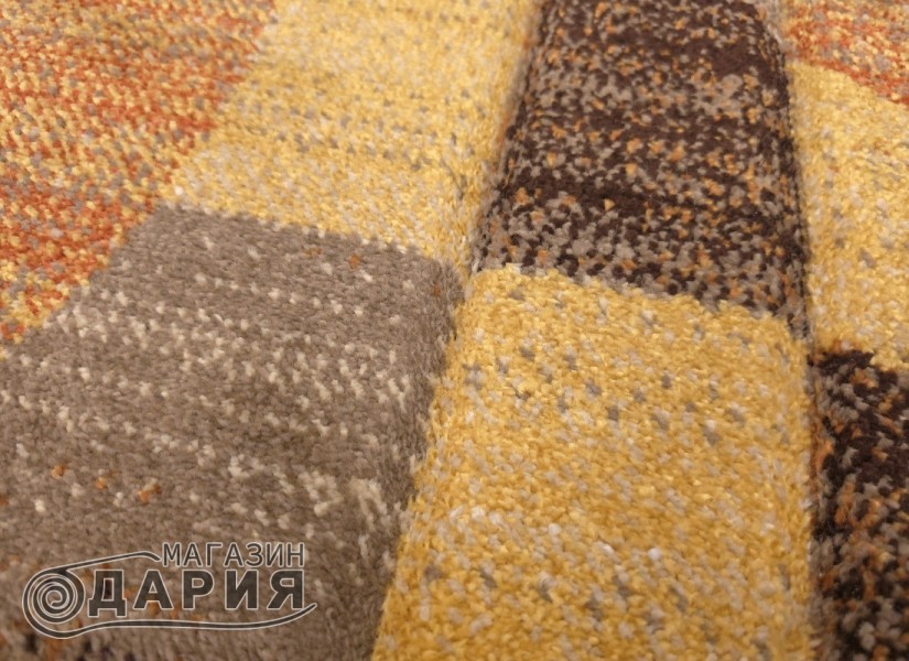 Тъкана пътека GRACIA 545 yellow/rust