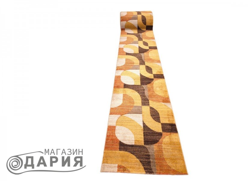 Тъкана пътека GRACIA 545 yellow/rust