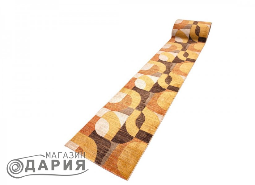 Тъкана пътека GRACIA 545 yellow/rust