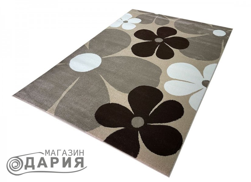 Тъкан килим MAGNOLIA 801 d.beige/brown n