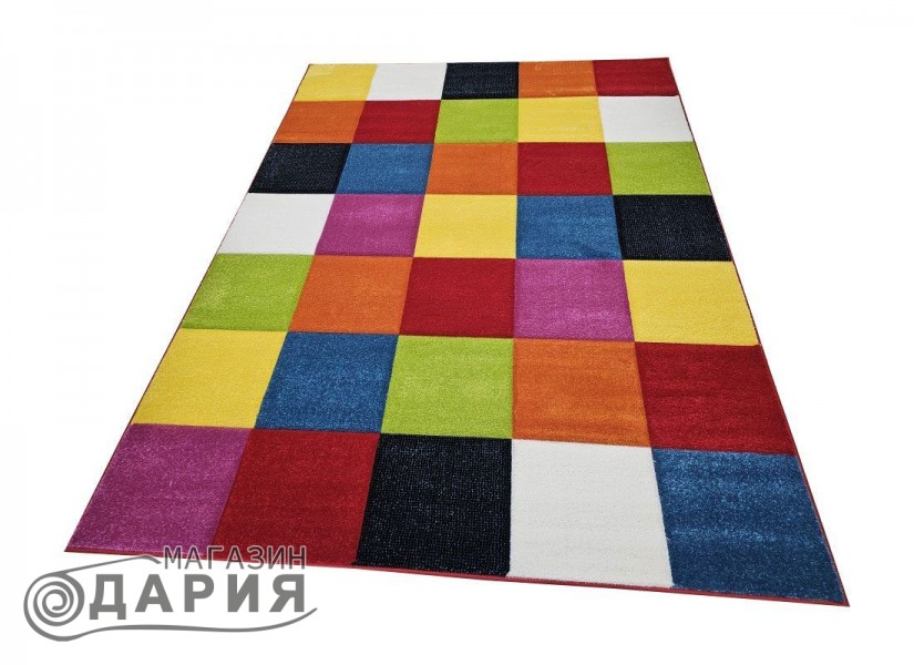 Тъкан килим GRACIA 131 orange/white