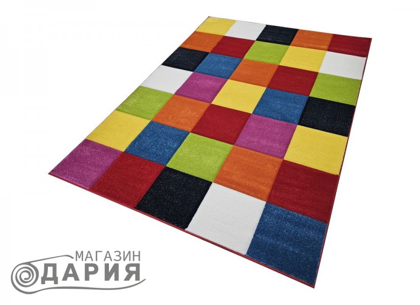 Тъкан килим GRACIA 131 orange/white