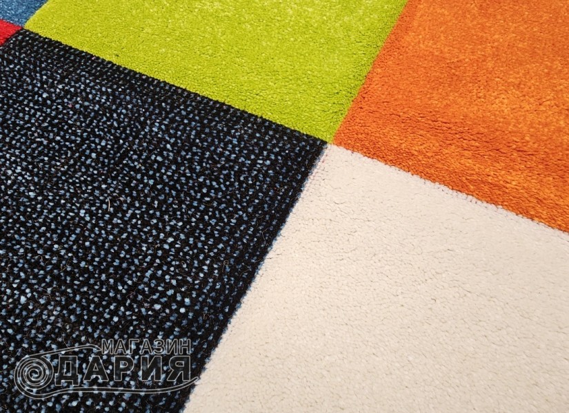 Тъкан килим GRACIA 131 orange/white