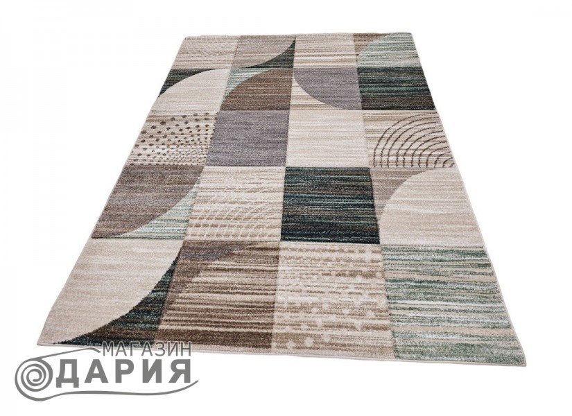 Тъкан килим GRACIA 219 beige/green