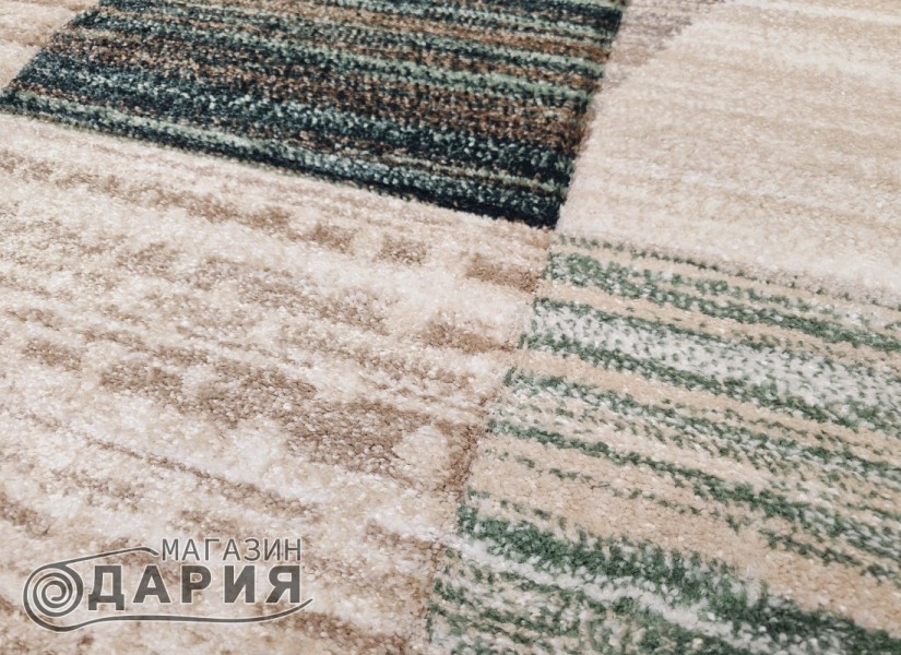 Тъкан килим GRACIA 219 beige/green