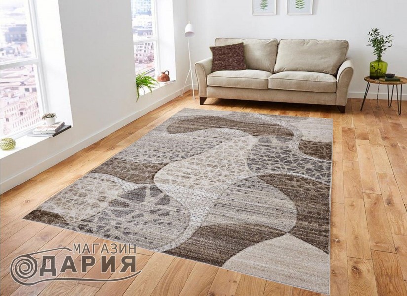Тъкан килим GRACIA 230 grey/beige