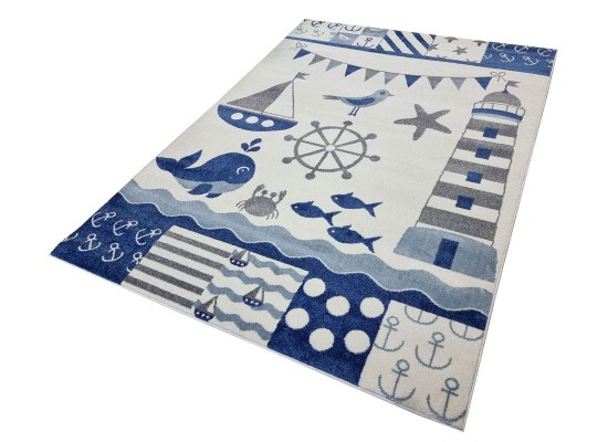 Тъкан килим MAGNOLIA 142 white/l.grey