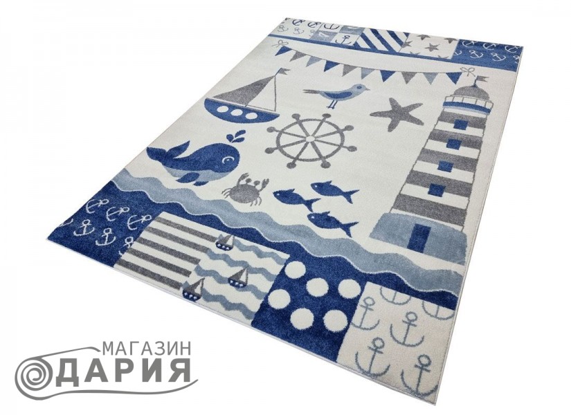 Тъкан килим MAGNOLIA 142 white/l.grey