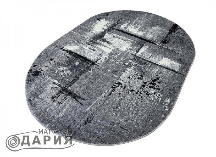 Тъкан килим MAGNOLIA 195 l.grey елипса