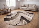 Тъкан килим MAGNOLIA 388 beige елипса