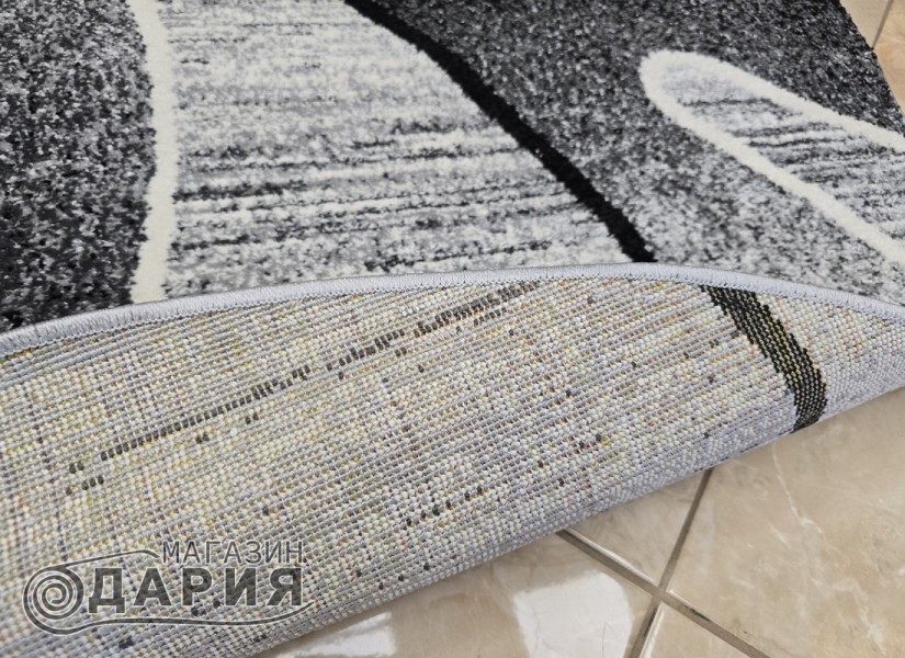 Тъкан килим MAGNOLIA 388 l.grey елипса