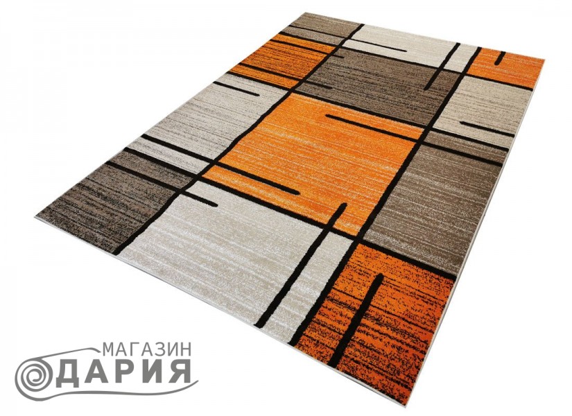 Тъкан килим MAGNOLIA 704 d.beige/orange