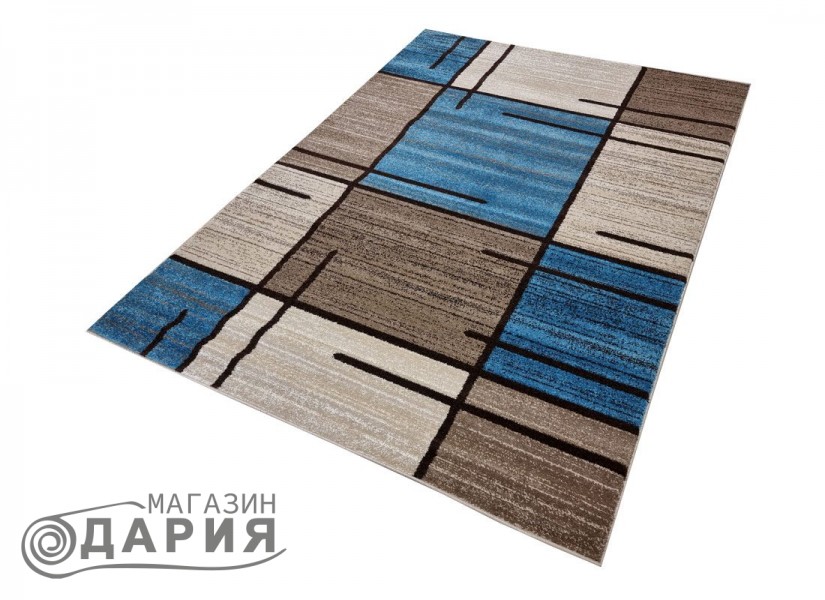 Тъкан килим MAGNOLIA 704 d.beige/blue