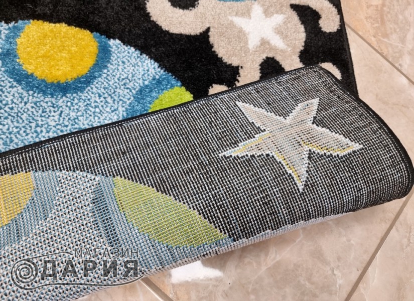 Тъкан килим MAGNOLIA 745 black
