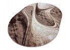 Тъкан килим MAGNOLIA 097 d.beige/beige елипса