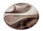 Тъкан килим MAGNOLIA 097 d.beige/beige кръг