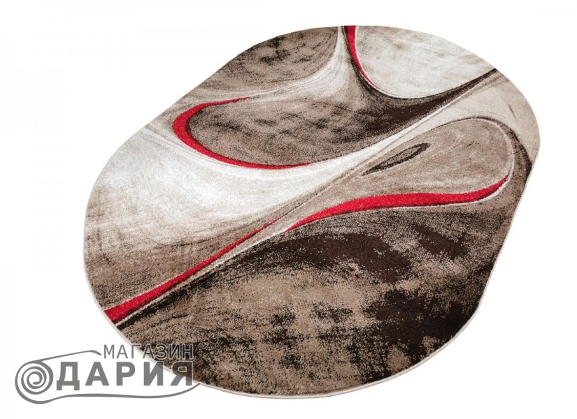 Тъкан килим MAGNOLIA 097 d.beige/red