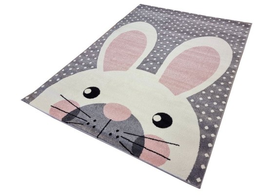 Тъкан килим MAGNOLIA 513 l.grey/pink