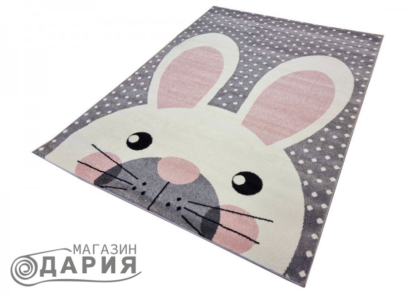 Тъкан килим MAGNOLIA 513 l.grey/pink