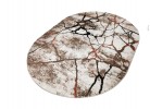 Тъкан килим MAGNOLIA 563 cream/orange елипса