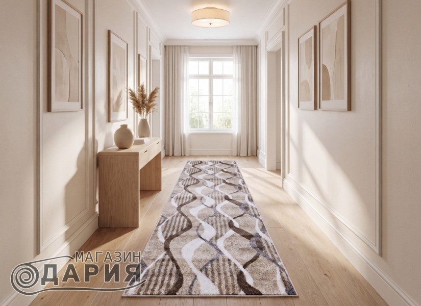 Тъкана пътека GRACIA 232 beige/white