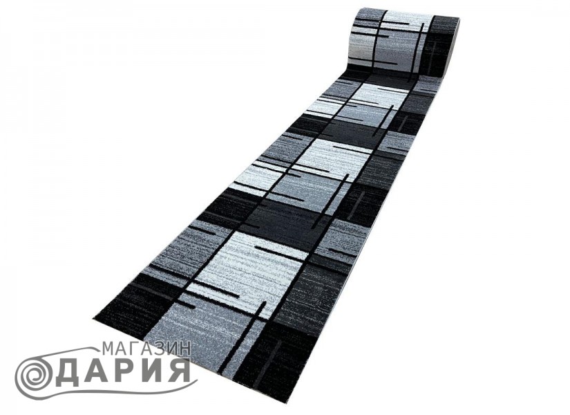 Тъкана пътека MAGNOLIA 704 l.grey/black