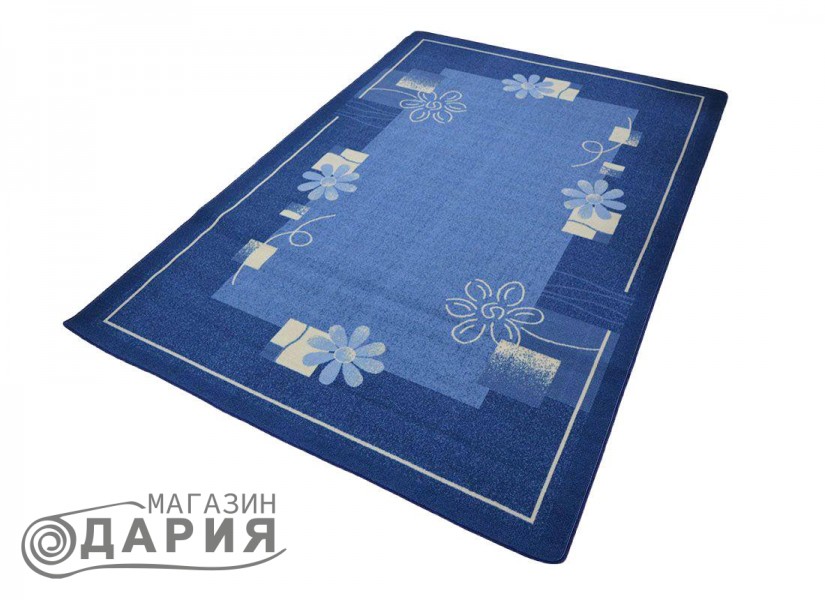 Гръцки мокетен килим 963.2_blue