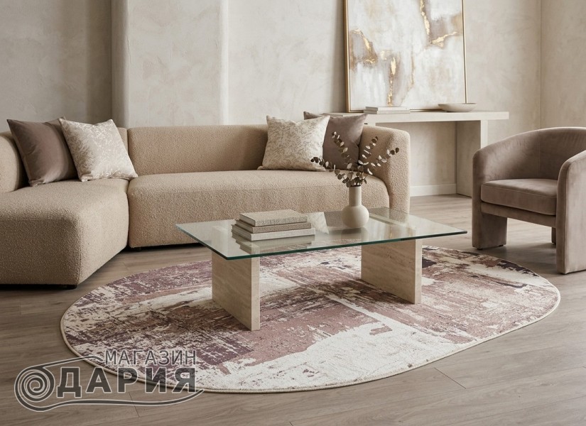 Килим REGAL 7011 beige елипса