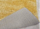 Тъкан килим 3D SHAGGY GRANDE yellow КРЪГ
