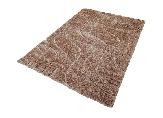 Тъкан килим 3D SHAGGY GRANDE 323 camel