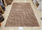 Тъкан килим 3D SHAGGY GRANDE 323 camel