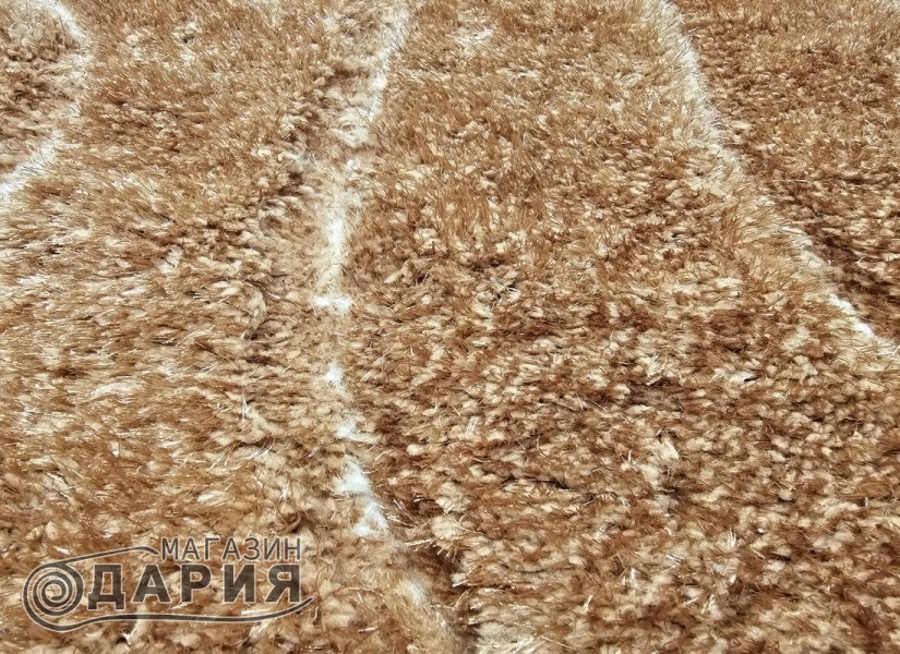 Тъкан килим 3D SHAGGY GRANDE 323 camel