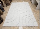 Тъкан килим 3D SHAGGY GRANDE 323 white