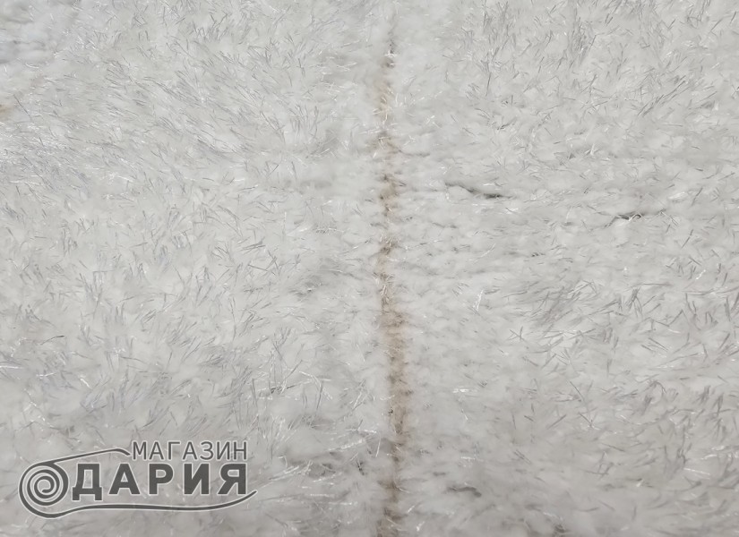 Тъкан килим 3D SHAGGY GRANDE 323 white