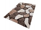 Тъкан килим 3D SHAGGY GRANDE 468 brown
