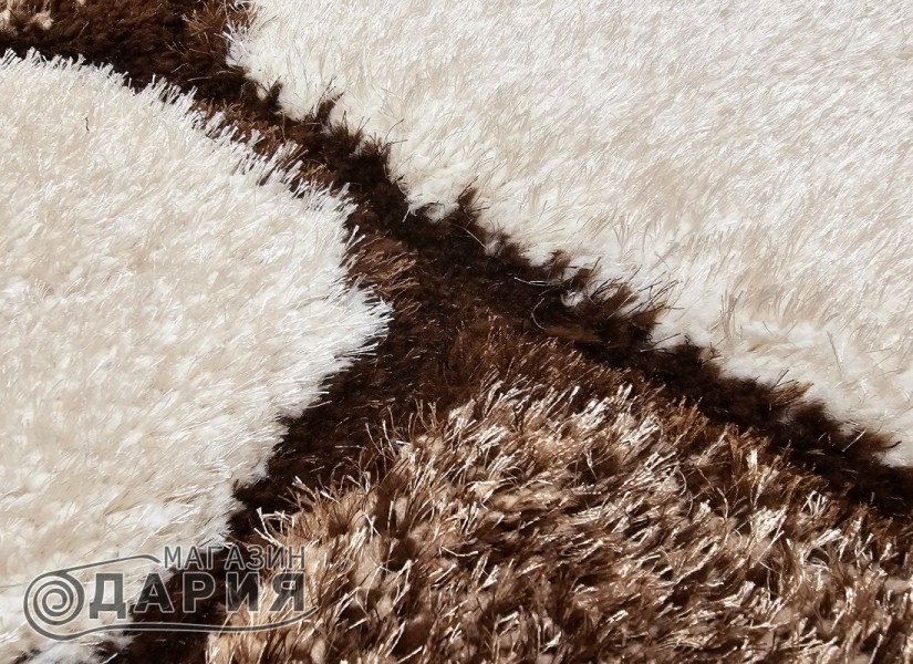 Тъкан килим 3D SHAGGY GRANDE 468 brown