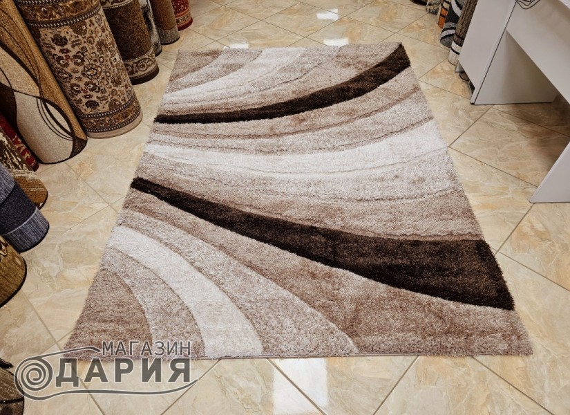Тъкан килим 3D SHAGGY GRANDE 718 camel