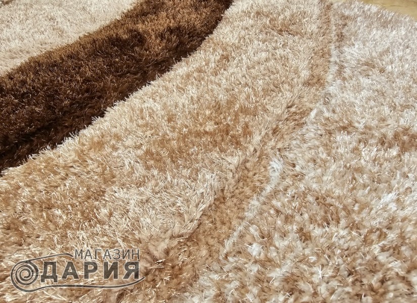 Тъкан килим 3D SHAGGY GRANDE 718 camel