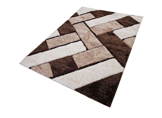 Тъкан килим 3D SHAGGY GRANDE 720 brown
