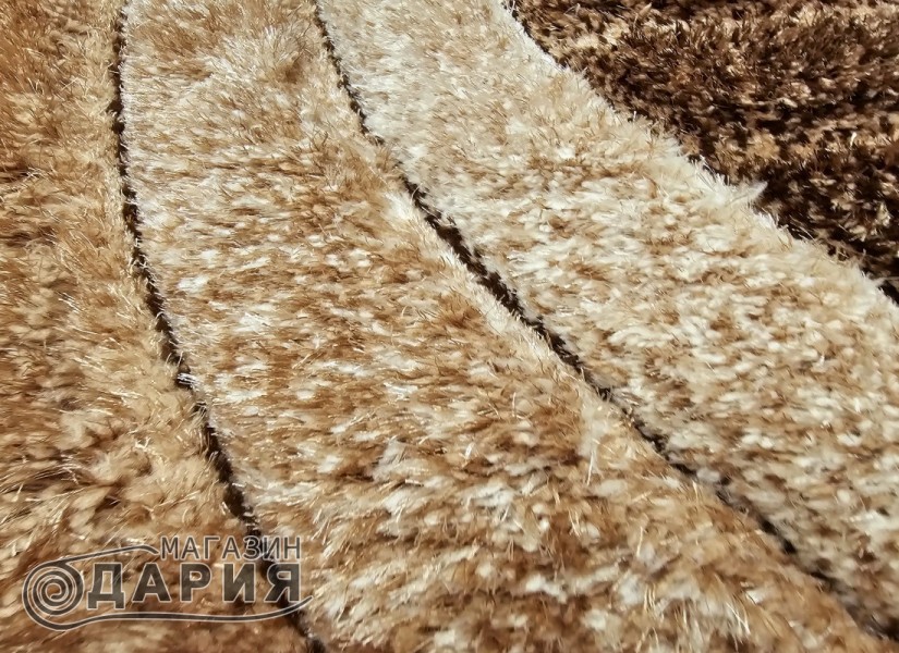 Тъкан килим 3D SHAGGY GRANDE 304 camel