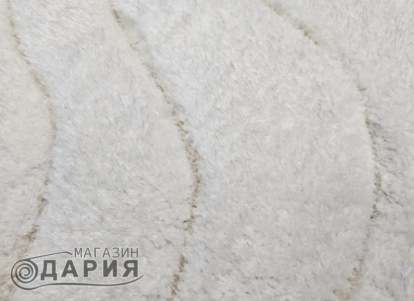 Тъкана пътека 3D SHAGGY GRANDE 323 white