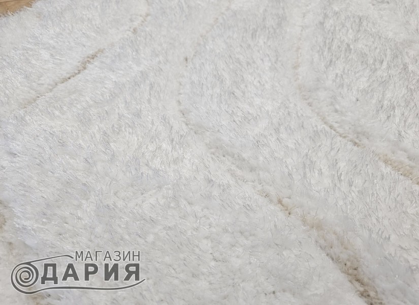 Тъкана пътека 3D SHAGGY GRANDE 323 white